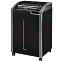 Fellowes Powershred 485Ci 100% Jam Proof Commercial Grade, Quiet Operation 30-Sheet Cross-Cut Paper Shredder, TAA Compliant (38485), Black