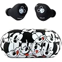 Disney Mickey Mouse Bluetooth Earbuds with Charging Case- Bluetooth Wireless Headset with Built-in Mic and 30 Hours of Playtime- Mickey Mouse Gifts