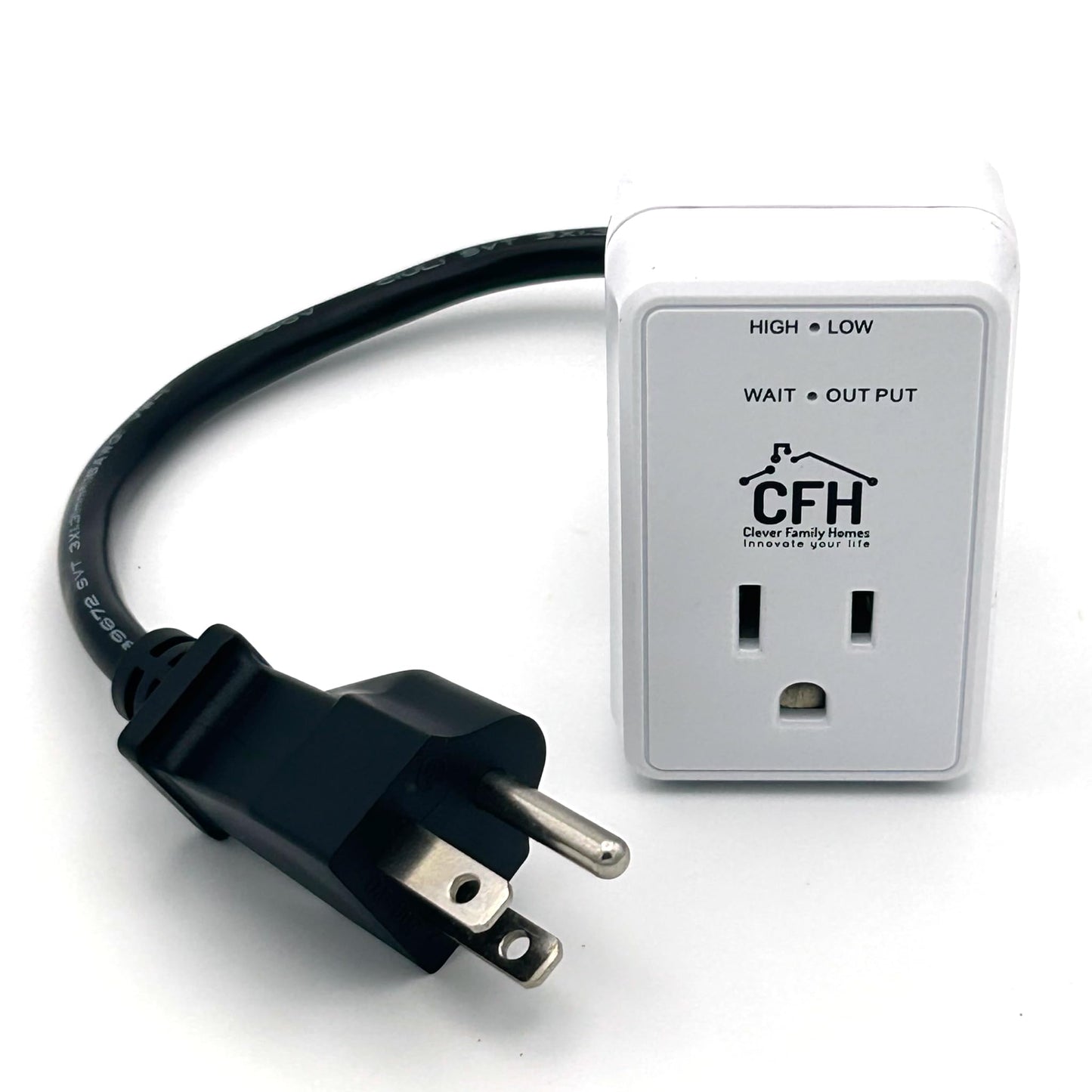 Mini 10-Amp 1200-Watt Surge Protector Smart Plug with Outlet Saver Power Cord
