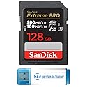 SanDisk SDXC Memory Card 128GB UHS-II Extreme Pro V60 for Photo and Video (SDSDXEP-128G-GN4IN) Bundle with 1 Everything But Stromboli Micro & SD Card