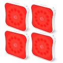 Bestendony Red Light Night Lights Motion Sensor Red Lights Rechargeable RedLight Magnetic 670 nm Red Light for Sleep Therapy, Bathroom, Bedroom