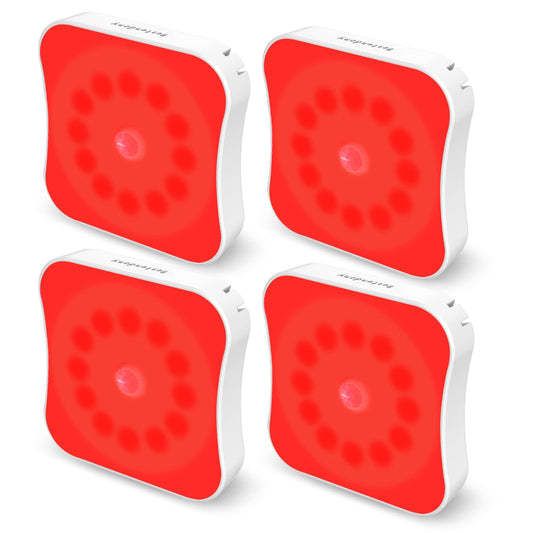 Bestendony Red Light Night Lights Motion Sensor Red Lights Rechargeable RedLight Magnetic 670 nm Red Light for Sleep Therapy, Bathroom, Bedroom
