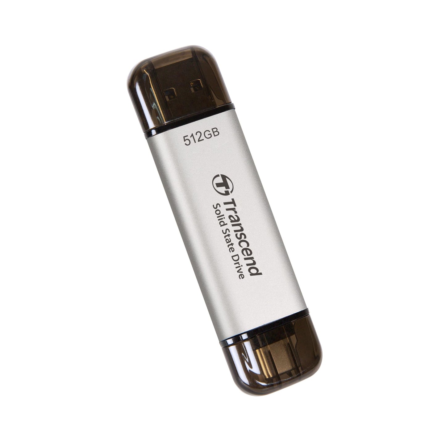 Transcend ESD310 512GB External SSD, Up to 1,050MB/s, Dual USB Flash Drive for iPhone/iPad/Mac/Windows/Android/Tablet/PC, USB3.2Gen2 Thumb Drive Photo