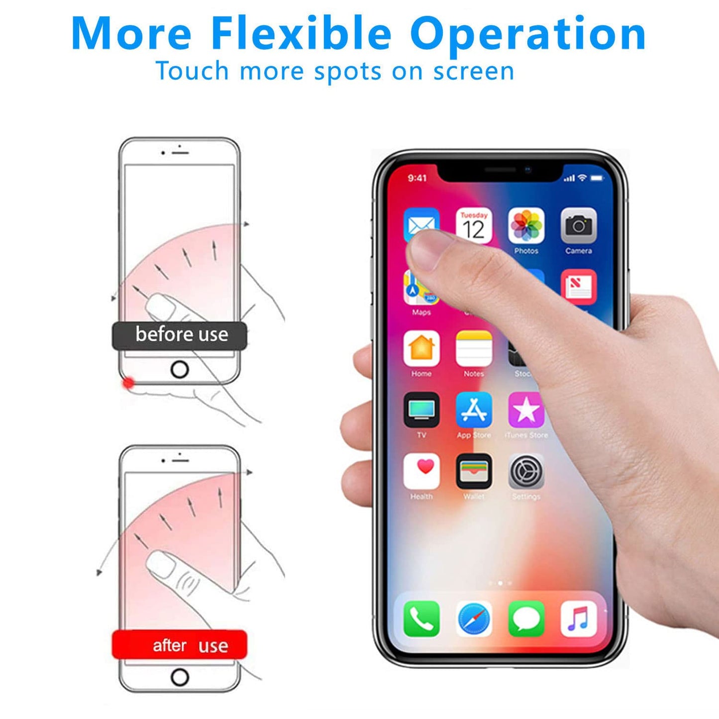Kinizuxi Phone Ring Stand Holder, 360 Degree Rotation Lovely Flower Phone Ring Holder Finger Grip Compatible with Various Mobile Phones,Tablet