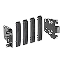 Metra Electronics 95-6511 Double-DIN Radio Installation Dash Kit Fits Select 2007-Up Chrysler Vehicles Black