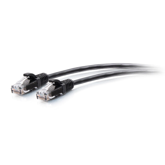 C2G 6ft (1.8m) Cat6a Snagless Unshielded (UTP) Slim Ethernet Network Patch Cable - Black
