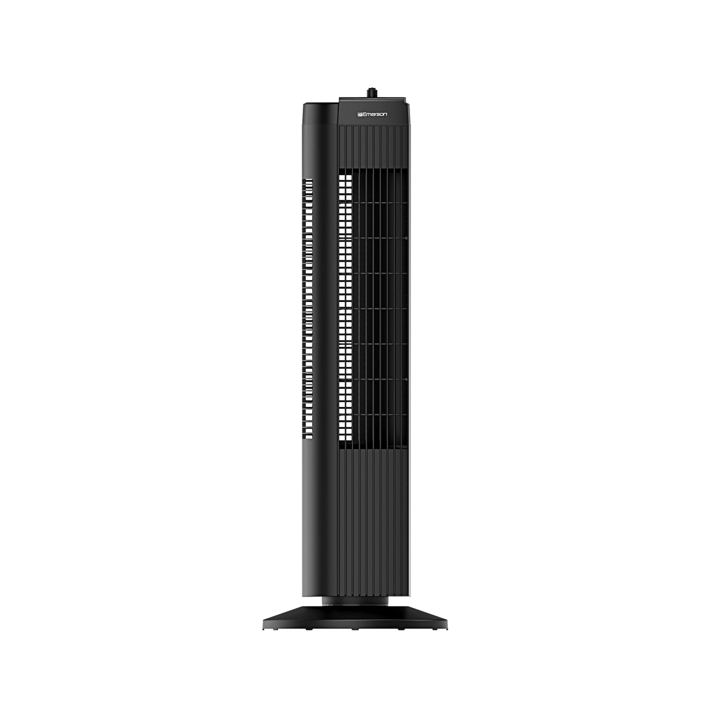 Emerson FAT2835 Tower 60 Degree Oscillating Fan, 3 Speed Settings with Manual Knob, and Convenient Carry Handle, Black
