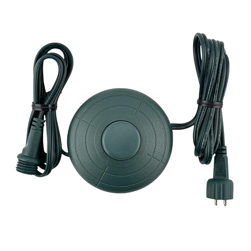 Goodsby Power Cord On/Off for Christmas X-Mas Tree Lights, Holiday Lighting, LED String Light Raintight 1/2 inch Connector TS-LU6W TS-LU13W TS-8W29V