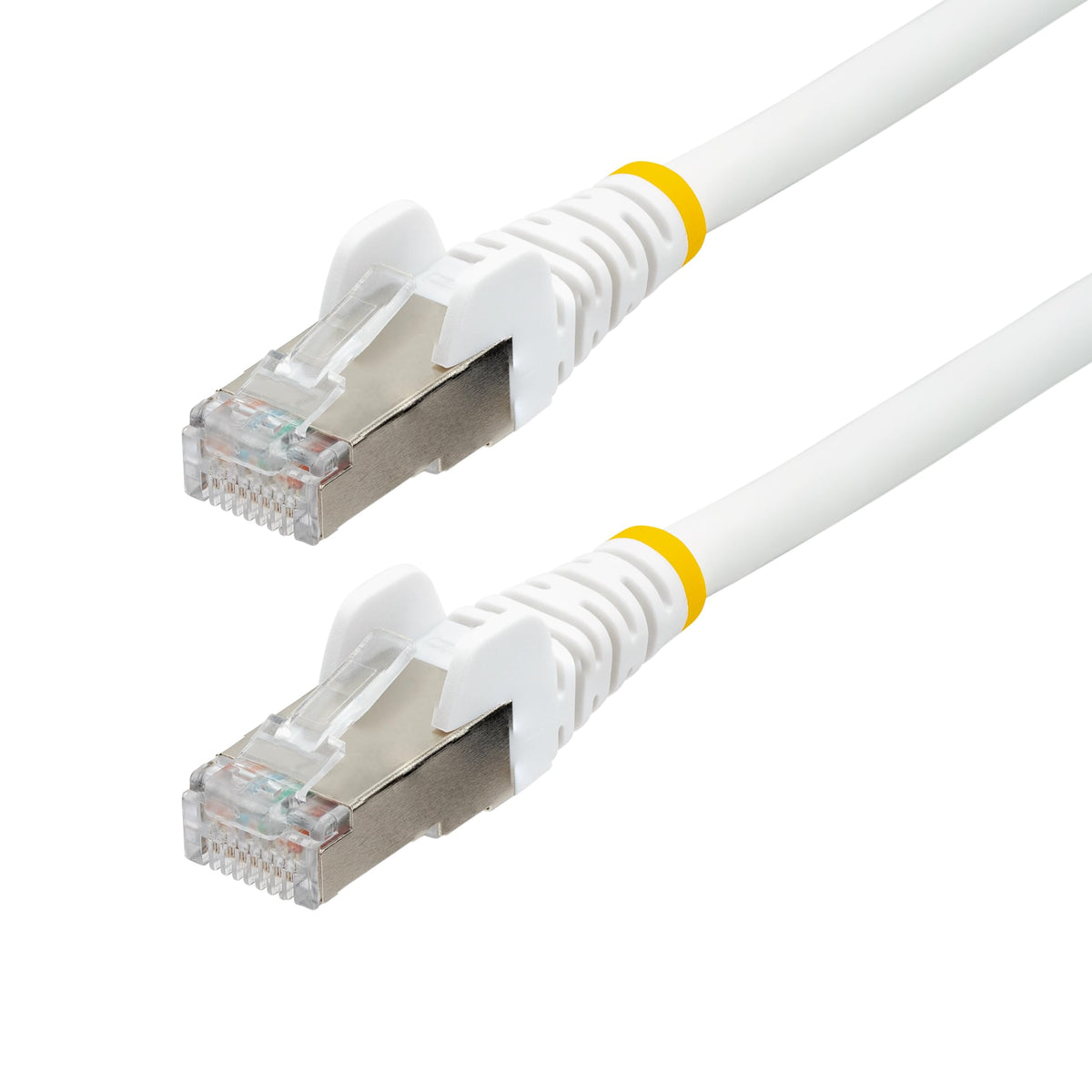 StarTech 100ft Cat6a Snagless Ethernet Cable, S/FTP, LSZH, White
