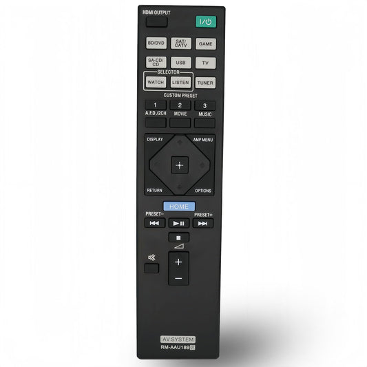 RM-AAU189 RMAAU189 Replaced Remote Control fit for Sony AV Receiver Home Theater System STR-DN850 STR-DN1050 STRDN850 STRDN1050