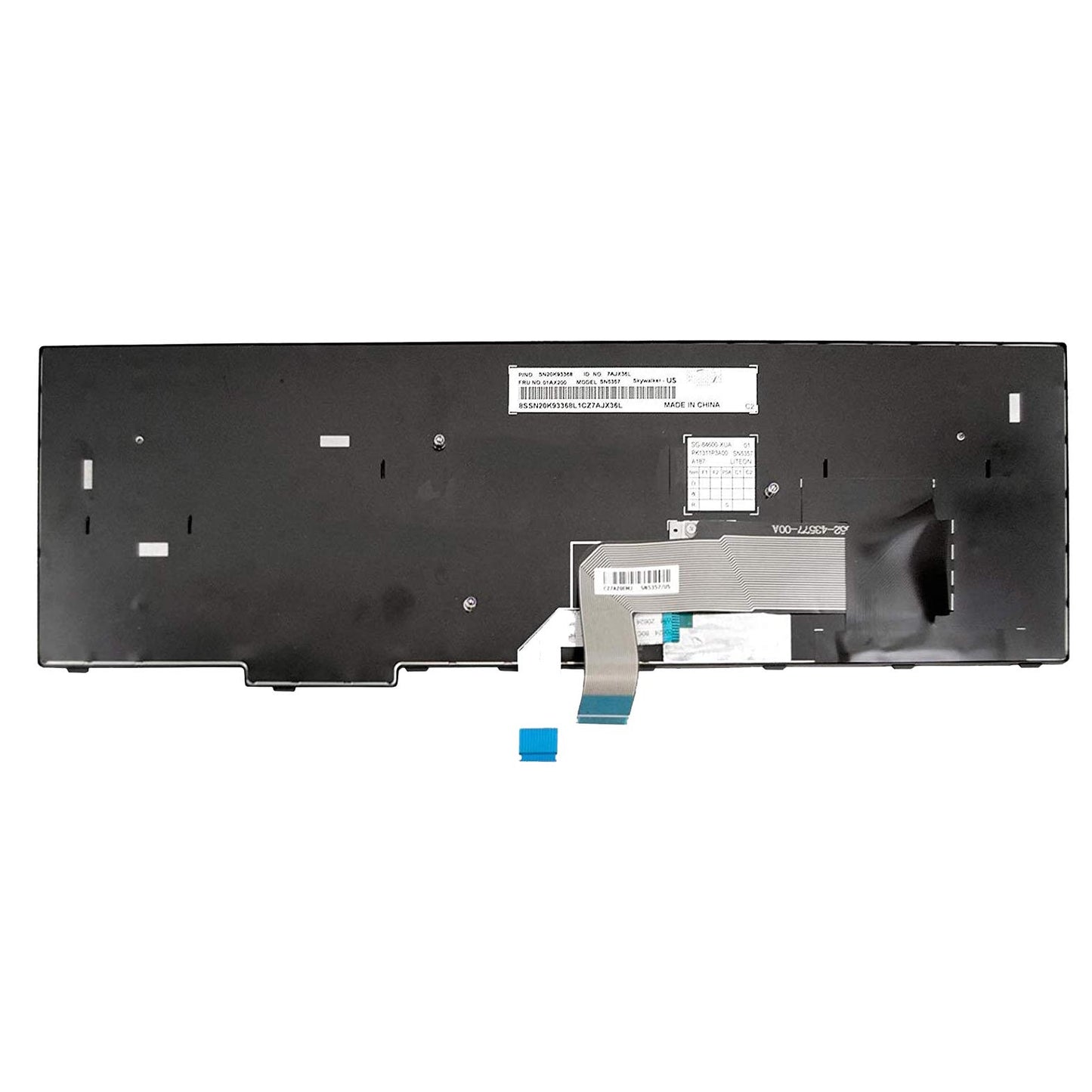 Genuine New Replacement for Lenovo ThinkPad E570 E575 Laptop Keyboard US TP00084A 01AX200 SN5357 PK1311P3A00 Parts