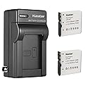 Kastar 2-Pack Battery and AC Wall Charger Replacement for GE GB-60 Battery, GE GE X600 GE General Imaging Power Pro X600 Digital Camera SOSUN Sosun