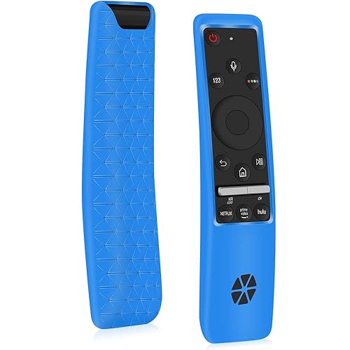 Samsung Smart TV Remote Case - BN59 Series, Silicone Holder with Thicken Layer, Shockproof, Blue