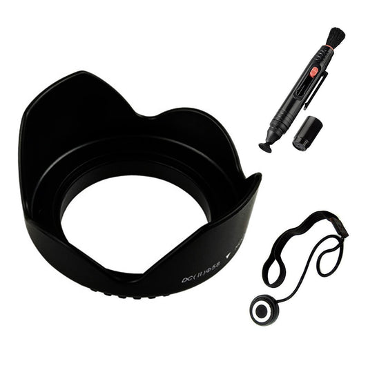 UltraPro 49mm PREMIUM Digital Tulip Flower Lens Hood Bundle, Includes Flower Tulip Lens Hood + Lens Cleaning Pen + Lens Cap Keeper. For The Sony Alpha