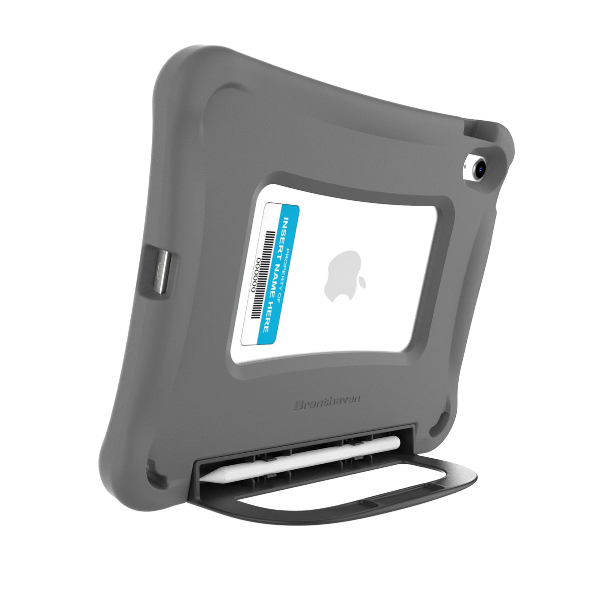 Brenthaven Bounce Rugged iPad Case Fits ONLY Apple 11th Gen 2025 & 10th Generation 2022 (10.9-inch) Drop Tested Cover - Gray