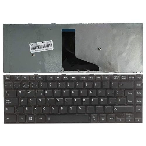New Laptop Replacement Keyboard Fit Toshiba Satellite L45-A L40-A C40-A C45-A MP-11B26SP-920 AEBY3U00010SP Spanish Layout