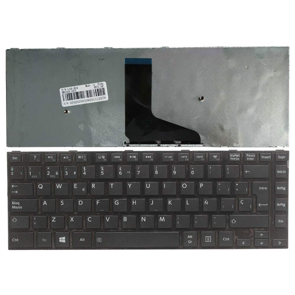 New Laptop Replacement Keyboard Fit Toshiba Satellite L45-A L40-A C40-A C45-A MP-11B26SP-920 AEBY3U00010SP Spanish Layout