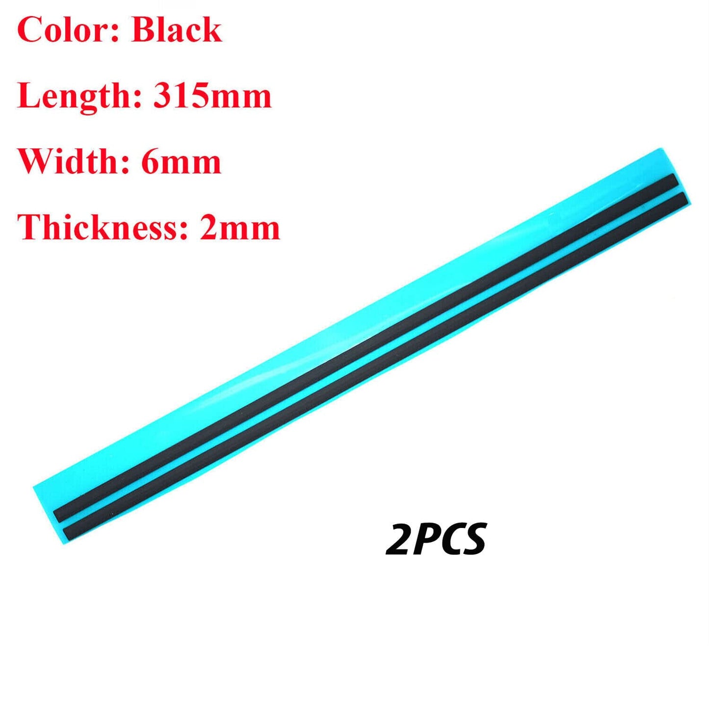 2Pcs/Set New Bottom Cover Rubber Feet Strips Compatible with HP Envy X360 15-DA 15-DR 15-DS