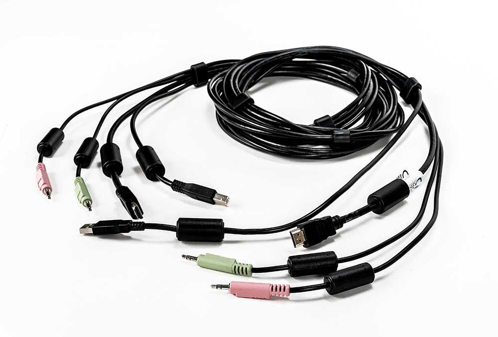 Vertiv Cybex CBL0127 KVM Cable for SV220H SV240H 10 foot USB DVI-I Video