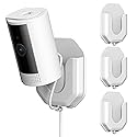 (3Pack) Ring Indoor Camera Wall Mount Bracket Compatible with Ring Indoor Cam/Ring Indoor Cam Plus/Mini 2K ?Indoor Camera Adhesive No Drill No Screws