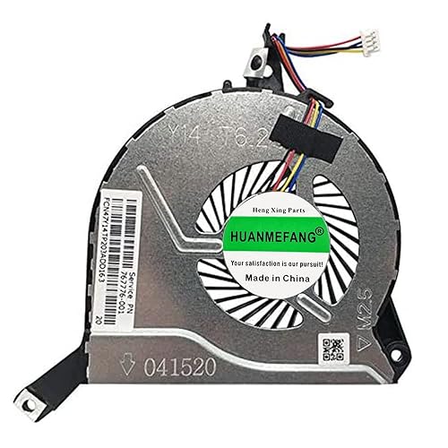 HUANMEFANG NEW CPU Cooling Fan for HP Pavilion 15-P 14-V 15-V 15-K TPN-Q140 Q139 Q143