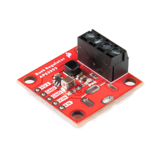 SparkFun Buck Regulator Breakout - 3.3V (AP63203)-Regulate power-2A synchronous Buck Converter- Wide Input 3.8V-32V- high-Efficiency Step-Down DC/DC…