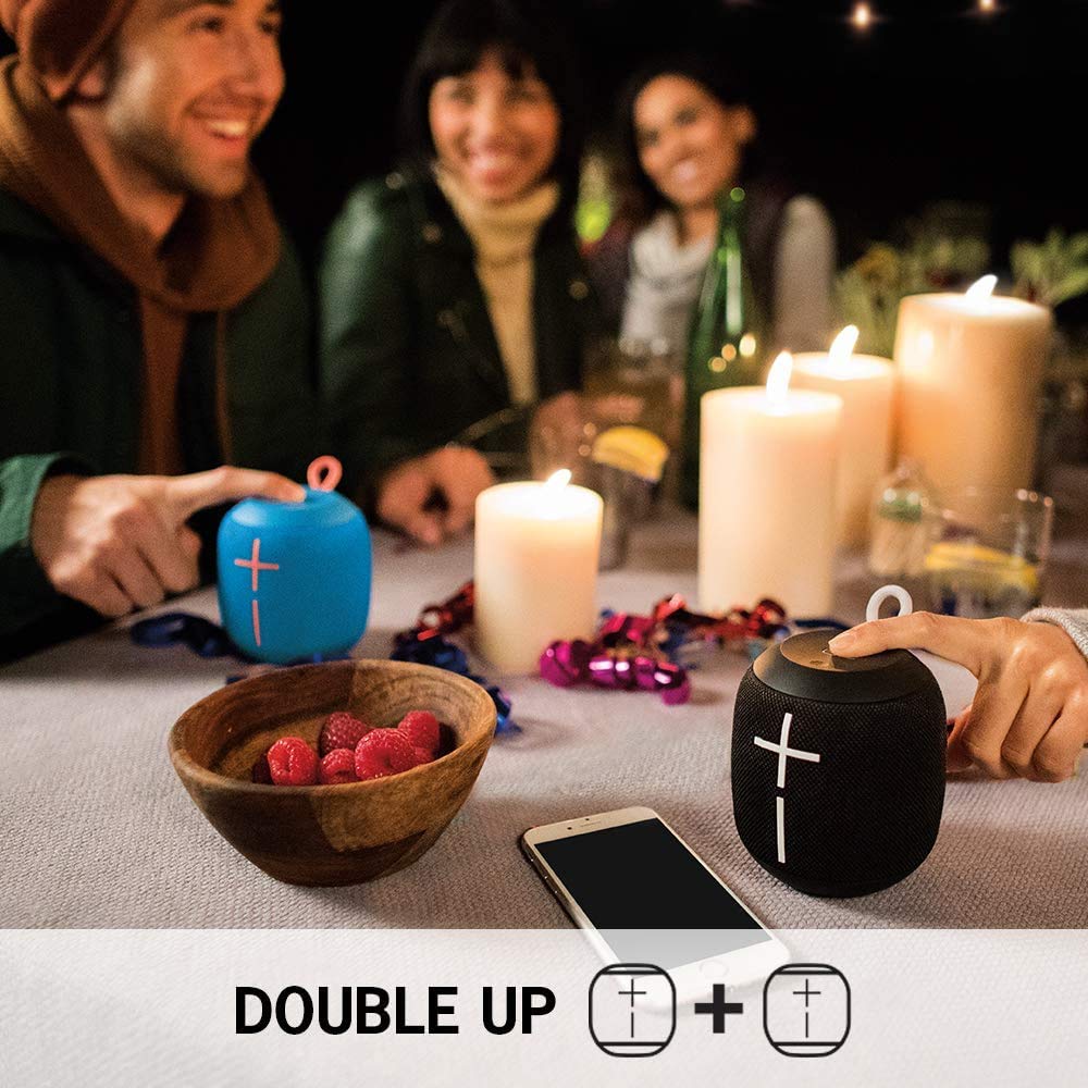 Logitech Ultimate Ears UE WONDERBOOM 2 Bluetooth Speaker - Wireless Boom Box Waterproof with Double-Up Connection (Non Retail Packaging) - (Deep