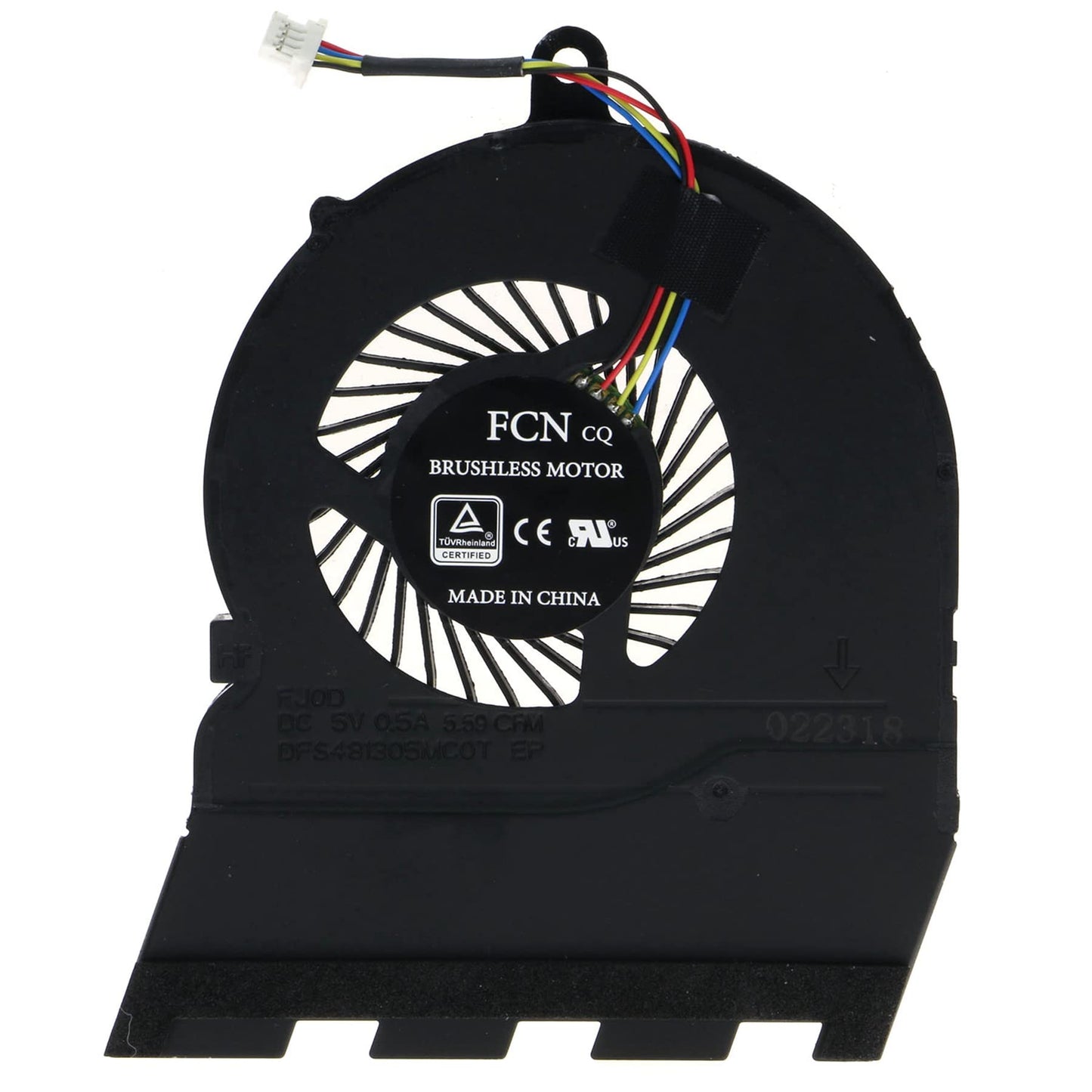 Replacement CPU Cooling Fan for Dell Inspiron 15-5565 15-5567 17-5767 P66F FN0565-A1033L2AL 0789DY 0MG81V