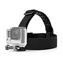 ASOCEA Action Camera Head Mount Strap Adjustable Wearing Headband Compatible with Gopro Hero 13/12/11/10/9/8/7/6/5,AKASO EK7000/Brave 4 /Brave 7/V50X