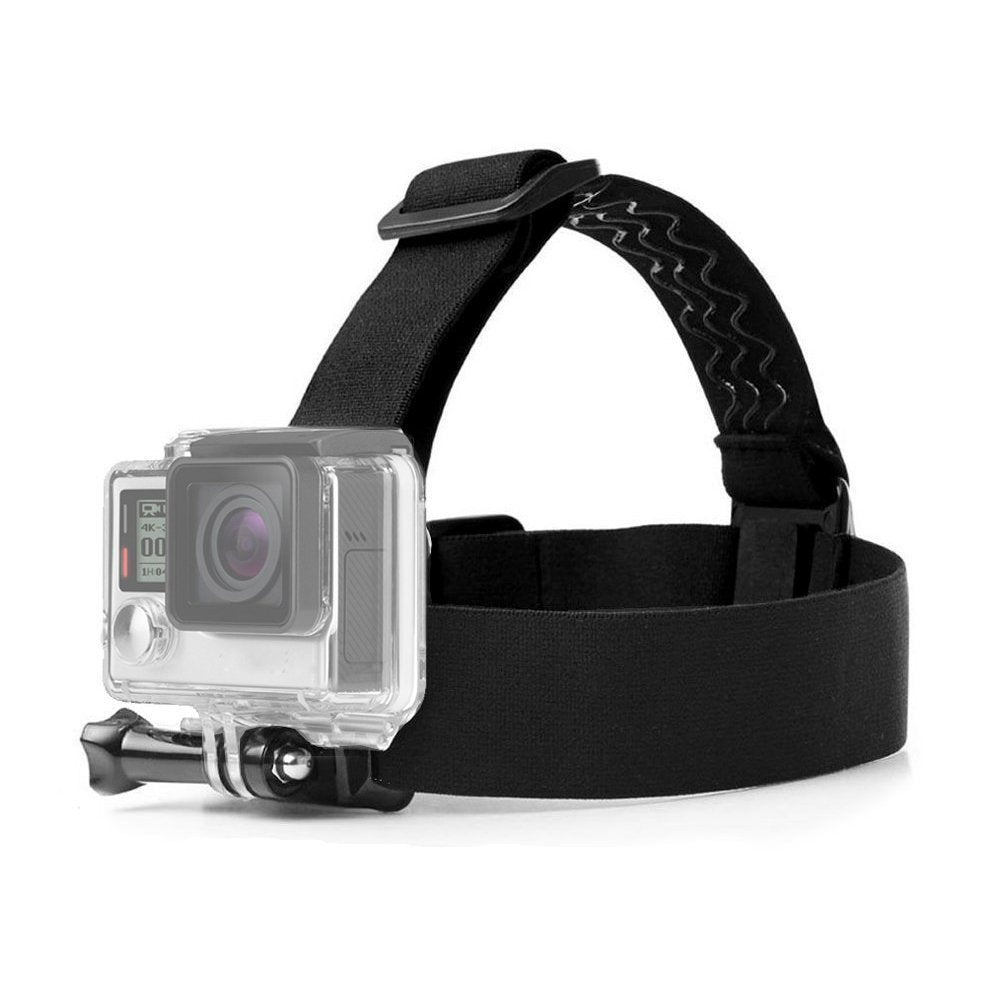 ASOCEA Action Camera Head Mount Strap Adjustable Wearing Headband Compatible with Gopro Hero 13/12/11/10/9/8/7/6/5,AKASO EK7000/Brave 4 /Brave 7/V50X
