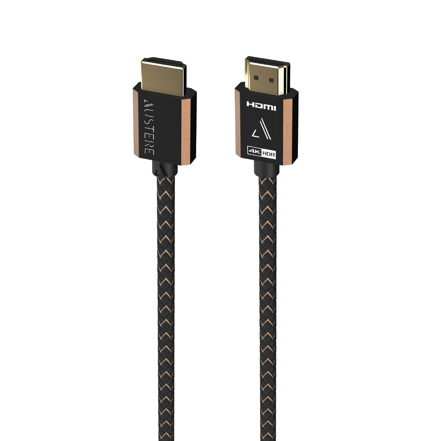 Austere III Series 4K HDMI Cable 1.5 meters \ 4K HDR, High Fidelity ARC, Pure Gold Contacts, aDesign Precision Connector Housing and WovenArmor Cable