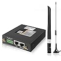 4G VPN Router, Industrial 4G LTE Router Yeacomm YF325 WiFi Modem Unlocked with Dual Sim Card Slot, RS232, External Antenna Cellular Modem in
