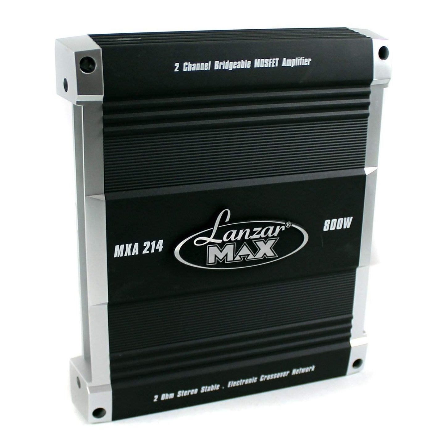 Lanzar MXA214 800-Watt 2-Channel Bridgeable MOSFET Amplifier