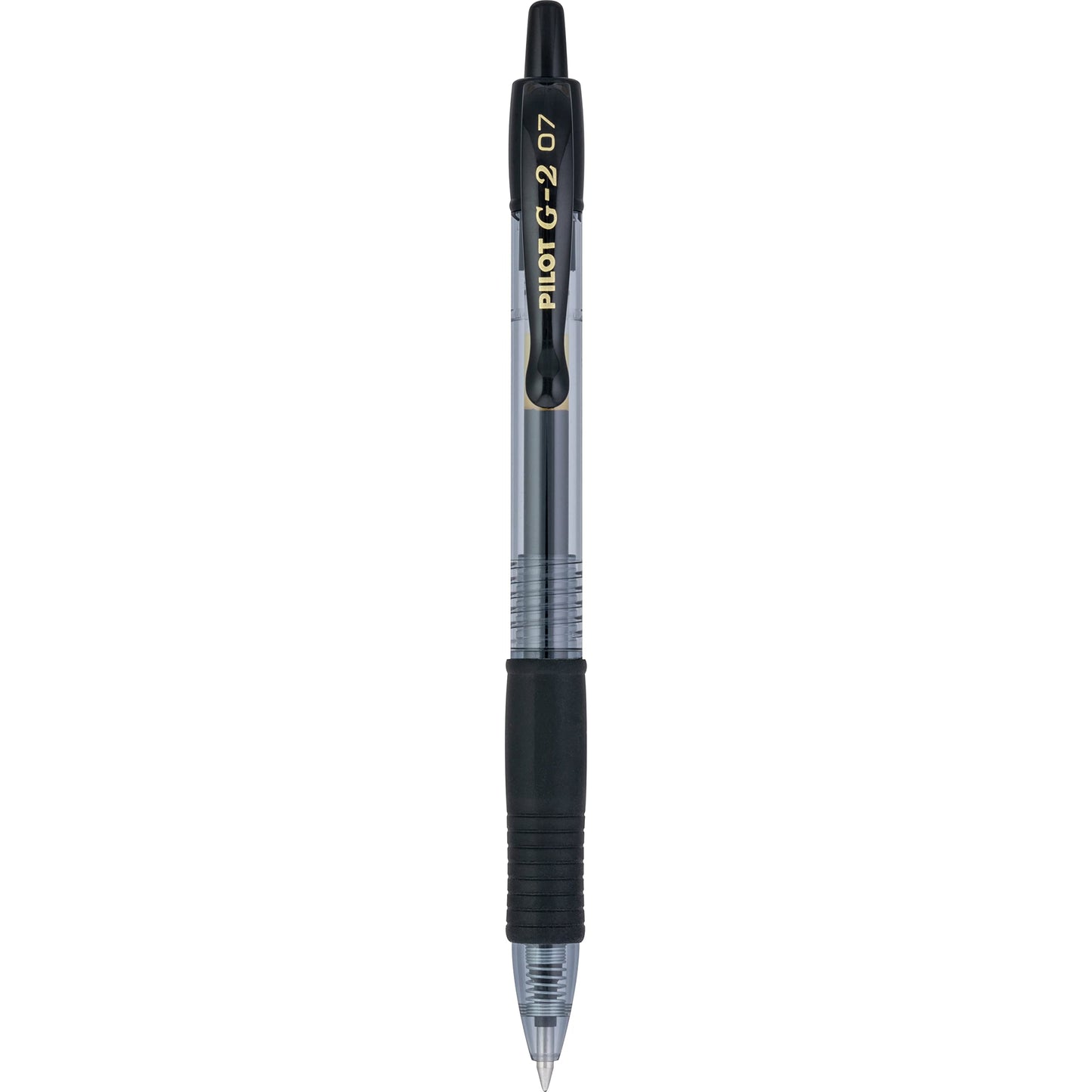 PILOT G2 Retractable Premium Gel Ink Roller Ball Pens Fine Point Black Ink Dozen Box (31020)