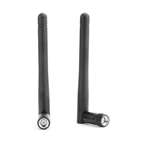 Othmro GSM Antenna 824-2170Mhz 6DB 110mm 2PCS,SMA Male (Thread Inside with Pin) Connector for WiFi Router Booster