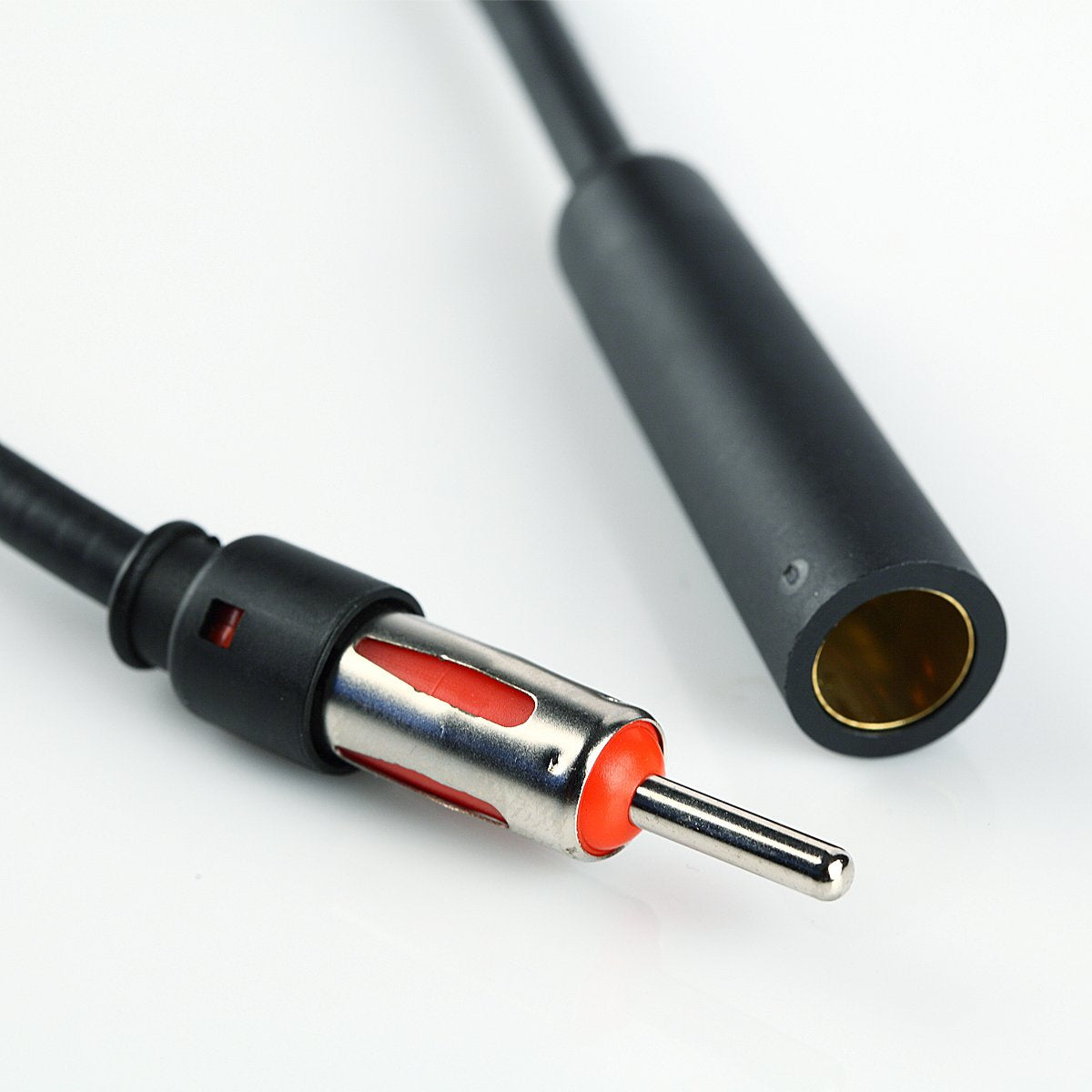12" Universal Male Female Car AM FM Antenna Extension/Extender Cable