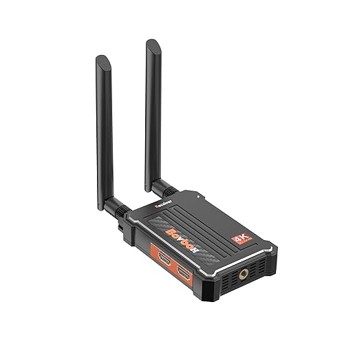 Wireless HDMI Extender Receiver 4K(RX Only), HDMI Wireless 4k Support Up to 1 TX to 4 RX Connections Form Laptop Computer PS4/5 to HDTV Projector