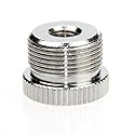 CAMVATE 5/8-Inch Male to 1/4-Inch Female Mic Screw Adapter For Mic Microphone Stand - 1150