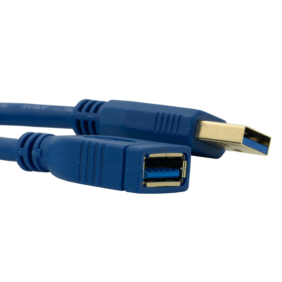 CableWholesale 3 feet USB 3.0 Extension Cable, Blue, Type A Male/Type A Female Plug, A Male to A Female Super Speed USB Extension Cable, USB Extension