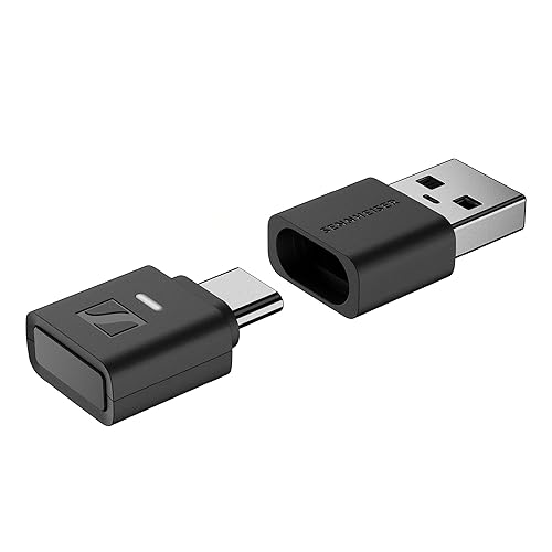 Sennheiser BTD 700 Bluetooth USB Dongle - aptX Lossless, Auracast, Plug & Play Audio Transmitter for Headphones and Speakers - Ultra-Low Latency