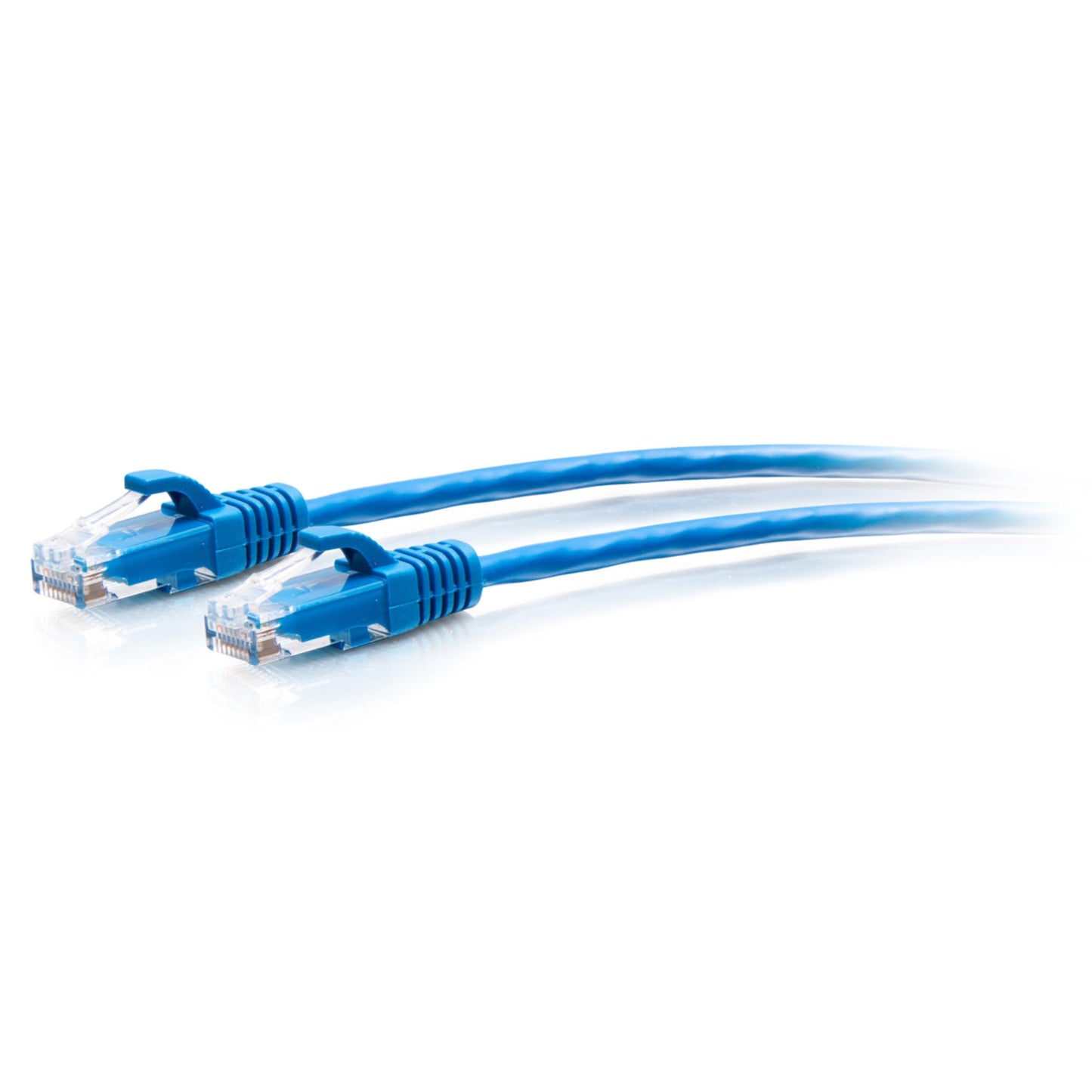 C2G 25ft (7.6m) Cat6a Snagless Unshielded (UTP) Slim Ethernet Network Patch Cable - Blue