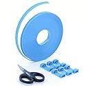 Zip Ties,Nylon Cable Ties For Binding Baggage Cargo,Ultra Long 8 Meters Cable Roll With Connectors - With Scissors - 1 Pcs/Pack