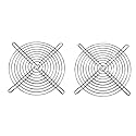 GDQLCNXB Metal 200mm PC Computer Fan Grill Mounting Finger Guard Protection Cover,Pack of 2