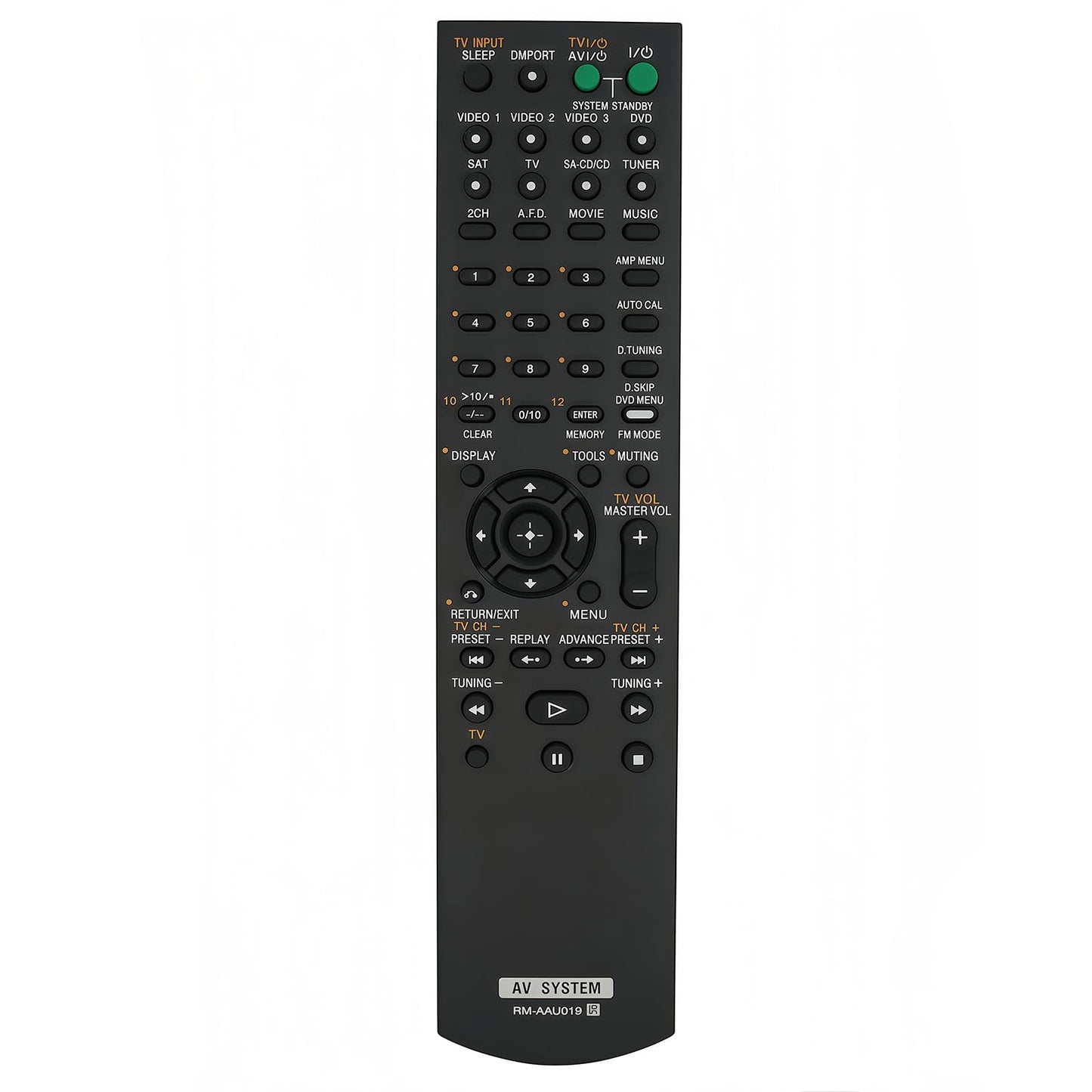 Replaced Remote Control for Sony HTDDW790 RM-AAU014 STR-K700 148009921 STRDG500 Home Theater Audio/Video Receiver AV System