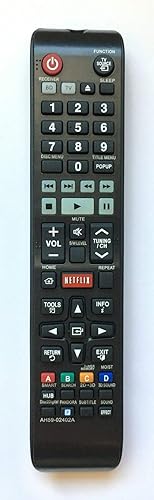 Replacement Remote Control AH59-02402A for Samsung Home Theater/BD/TV HT-E6500W, HT-E6500W/ZA, HT-E6730, HT-E6730W