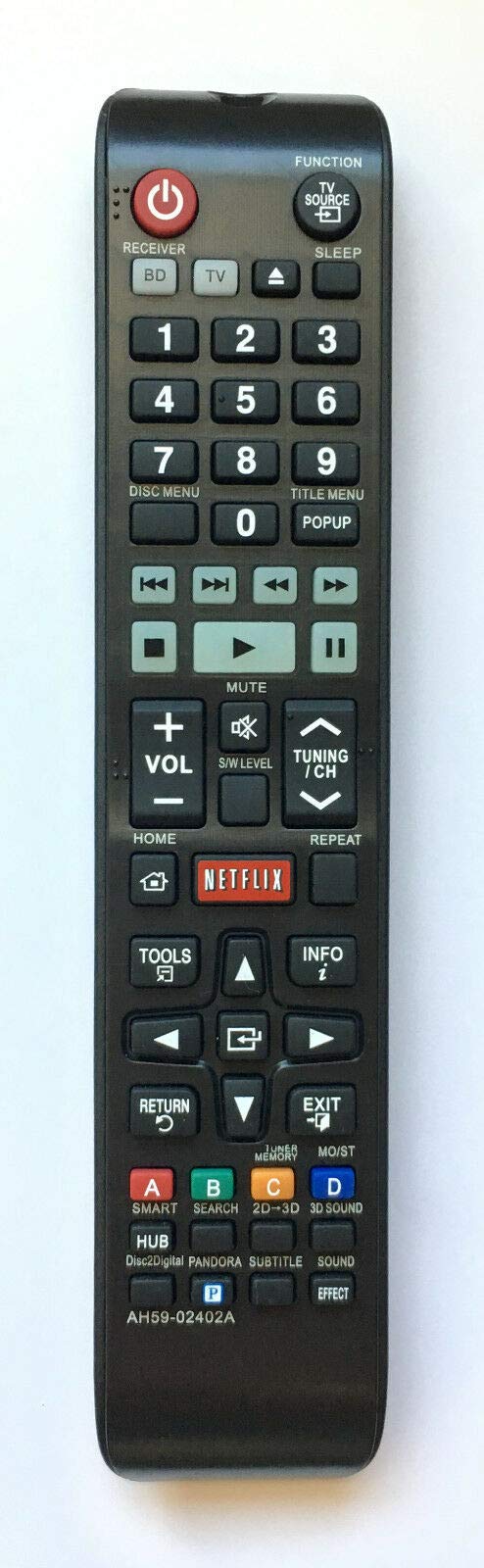 Replacement Remote Control AH59-02402A for Samsung Home Theater/BD/TV HT-E6500W, HT-E6500W/ZA, HT-E6730, HT-E6730W