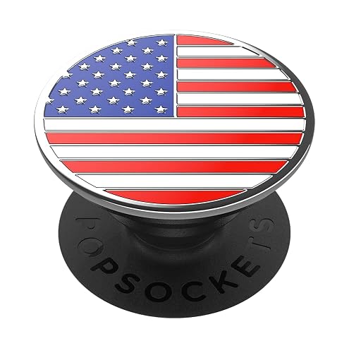PopSockets Adhesive Phone Grip, Holder, Phone Stand, Enamel - Old Glory