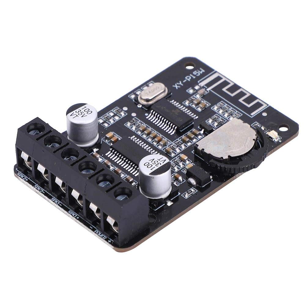 XY-P15W Dual Channel Stereo Bluetooth Power Amplifier - 30 150W, Digital High Power Amplifier Module, DC 8 24V, 4 16