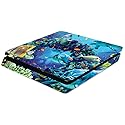 MightySkins Skin Compatible with Sony PS4 Slim Console - Ocean Friends | Protective, Durable, and Unique Vinyl Decal wrap Cover | Easy to Apply