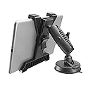iBOLT TabDock BizMount Heavy Duty Tablet Mount with Suction Cup Base - Universal 7"-10" Holder for Trucks, Vans, SUVs, Aviation & Work Vehicles